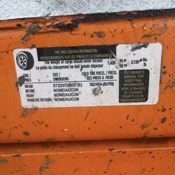 Dump Trailer For Sale $4,400