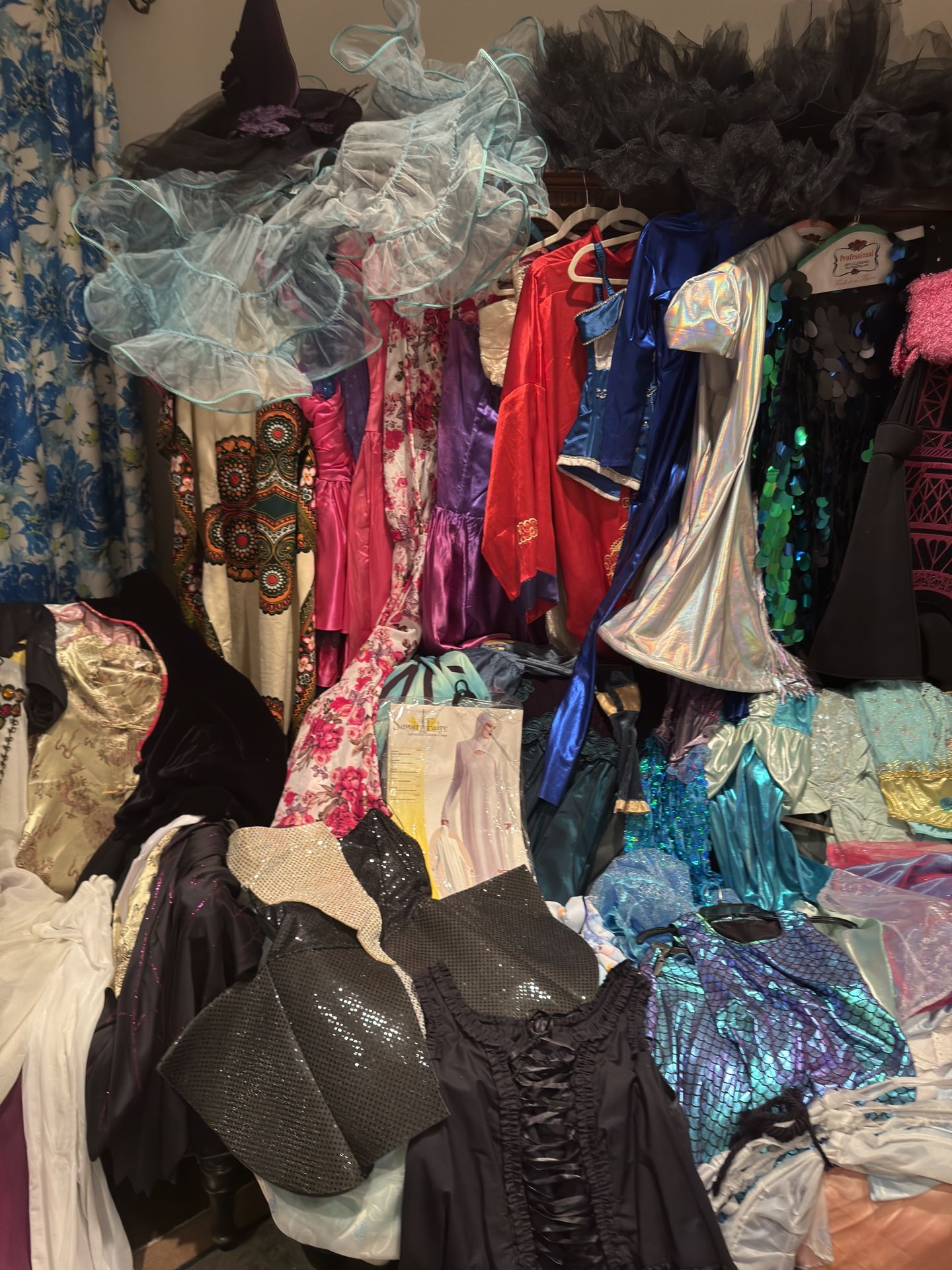Incredible Costumes And Fabrics! Over 20 Years Of Collecting!