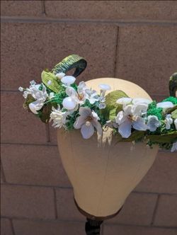 fun woodland fantasy crown  made by me lights up