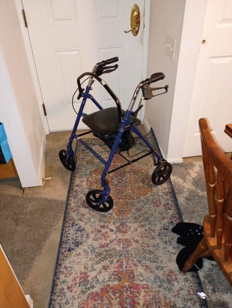Drive Folding Seated Walker