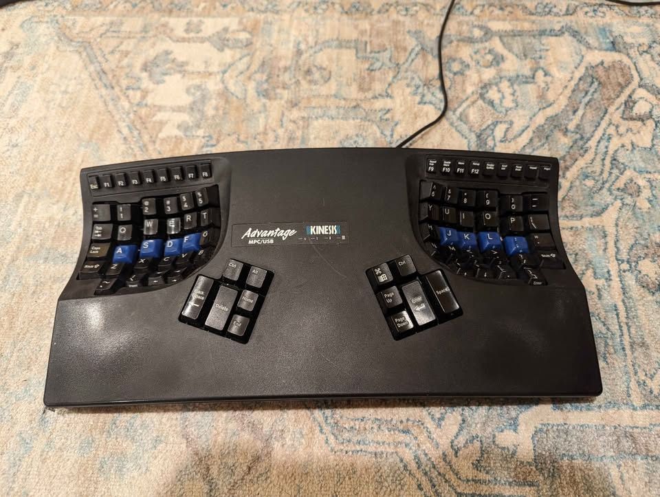 Kinesis Advantage Ergonomic Mechanical Keyboard