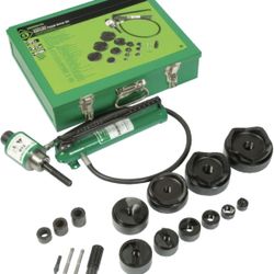 Brand New Greenlee 25pc. Hydraulic Punch Driver Set - $1,500