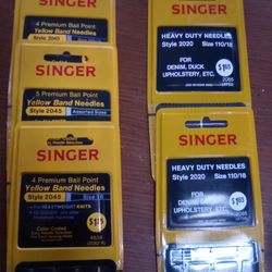 Singer sewing Machine Needles