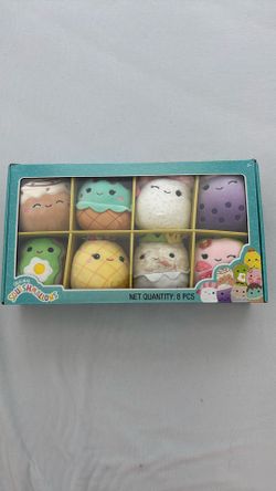 Original Kellytoy Food Squishmallows 8 Pack Set