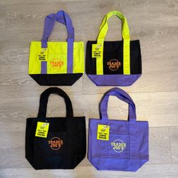 Trader Joe’s Halloween Mini Canvas Tote Bags New 2026