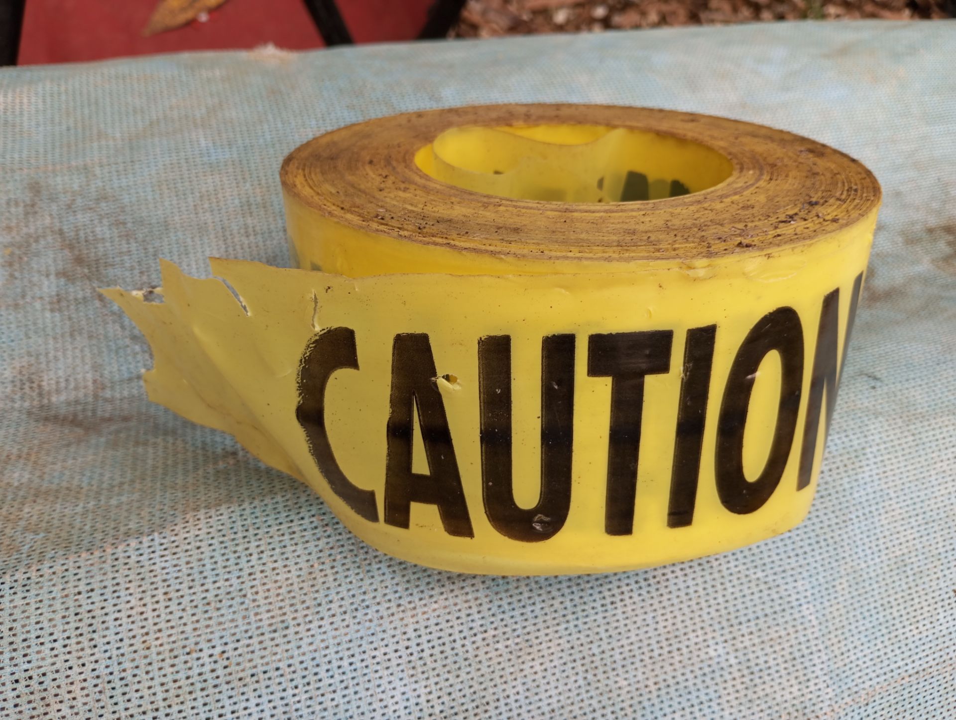 Caution tape