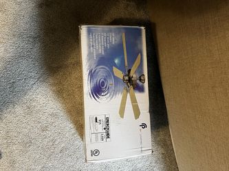 brand new White ceiling fan in box 52”