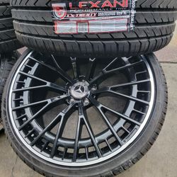 22" New Staggerd MERCEDES BENZ S560 2018-2023 & New Tires