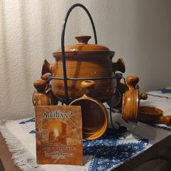 Fondue Set with Alcohol Warmer