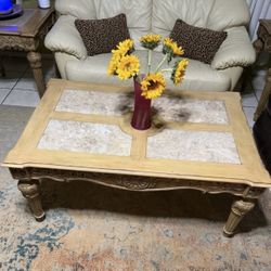 coffee table and end tables