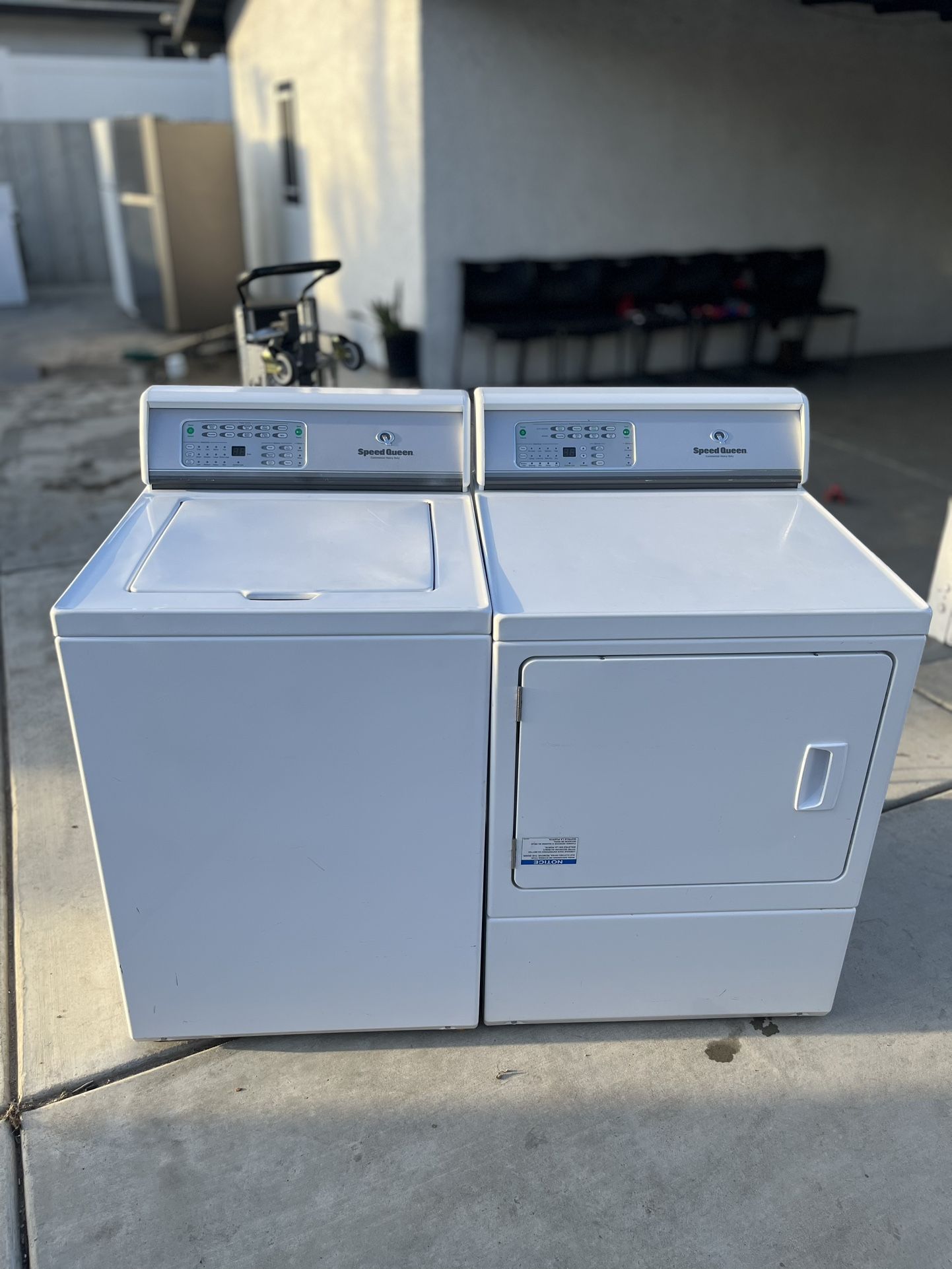 Speed Queen Washer And Gas Dryer • Free Local Delivery