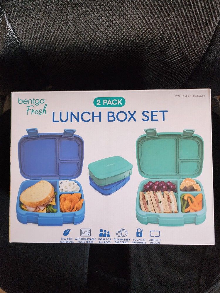 Bentgo Fresh 2 Pack Lunch Box Set