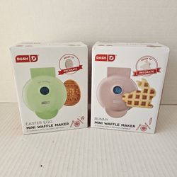 Dash Easter Mini Waffle Makers NEW