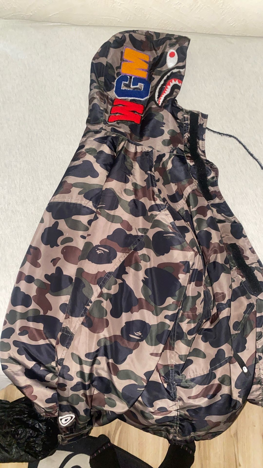 Bape x Trench Hoodie