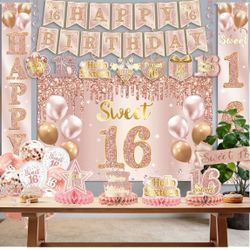 Sweet 16 Party Decorations 