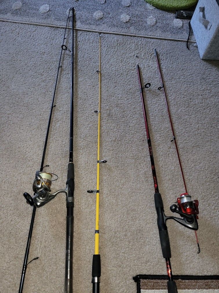 Fishing Poles X3