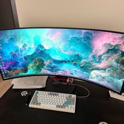 LG 39 Inch Curved OLED monitor