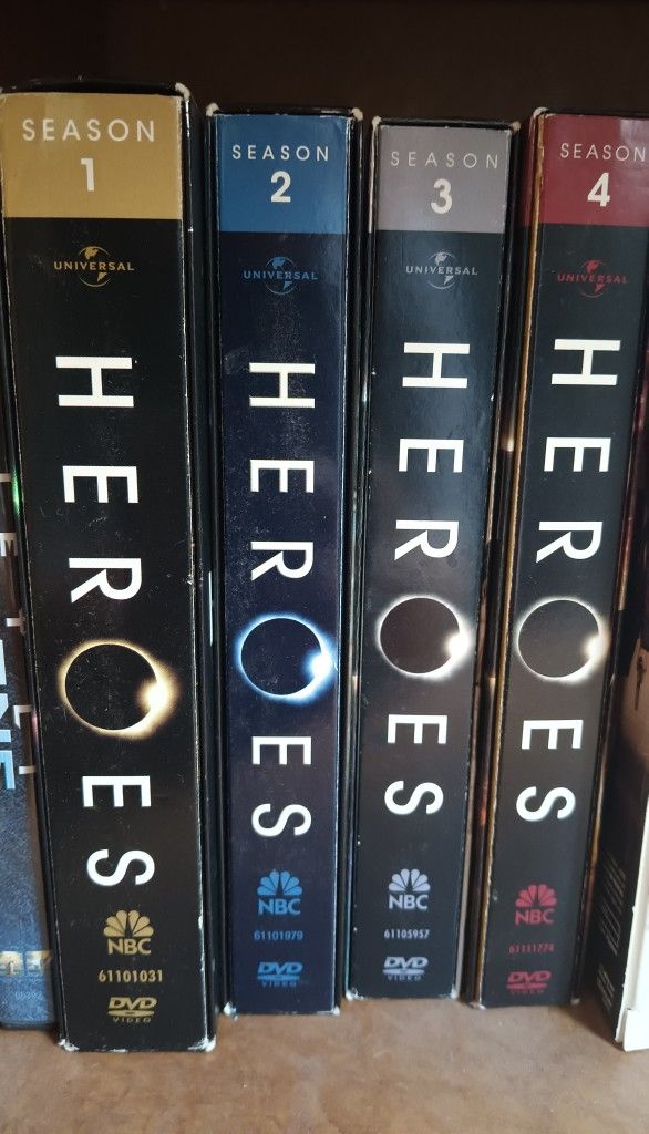 Four Boxed Seasons Of Heroes On DVD