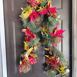 Xmas Garland, For Or Table.