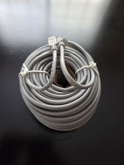 Cat5e Network ethernet cable for IP security cameras (UL-Rated) 100ft