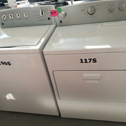 Top Load Washer & Electric Dryer Kenmore 