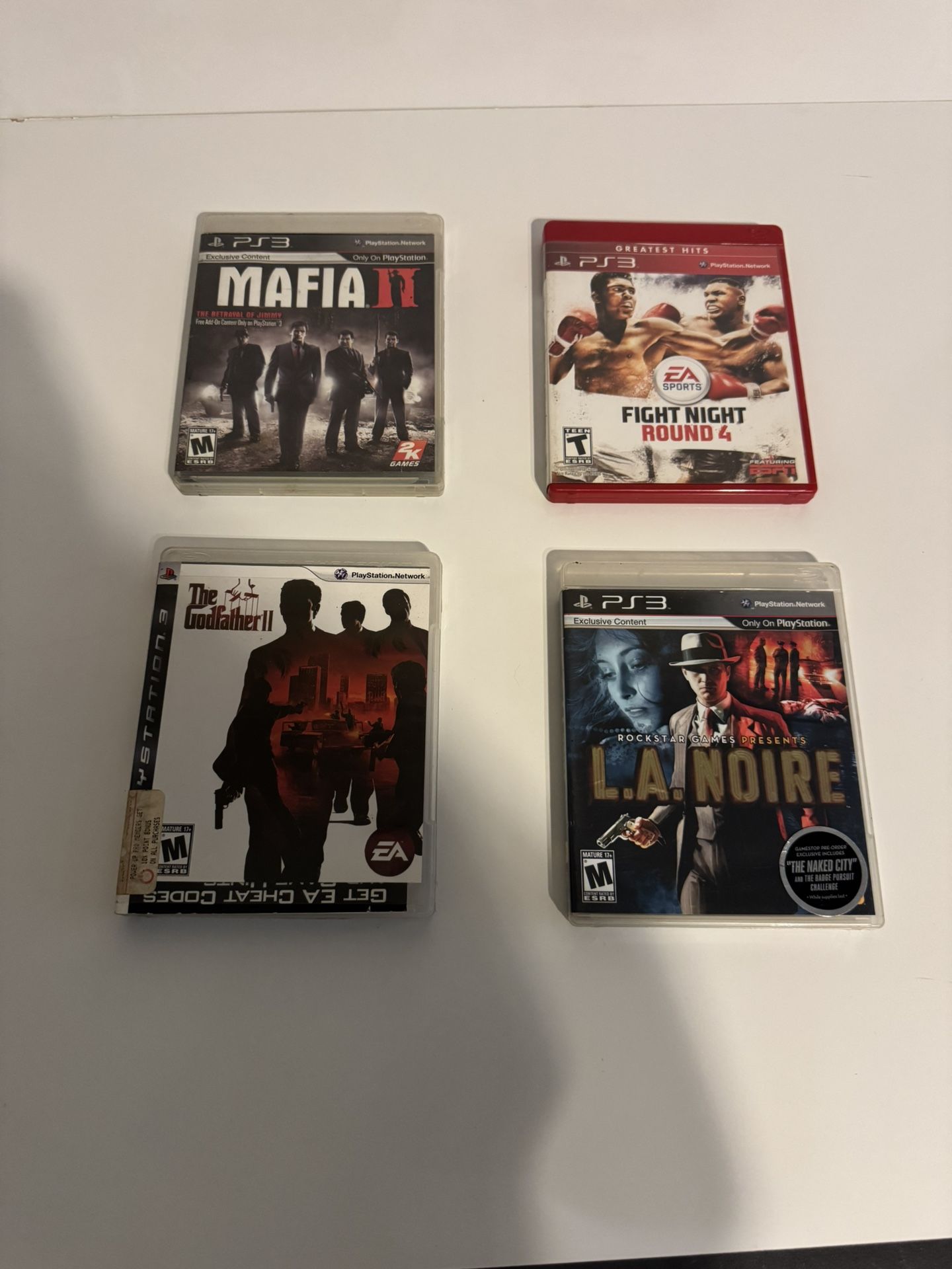 PS3 Games ( 4pk)