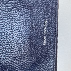 Michael Kors Wallet Wristlets Leather 100%. Black 