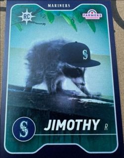 Jimothy Seattle Mariners Rookie Card