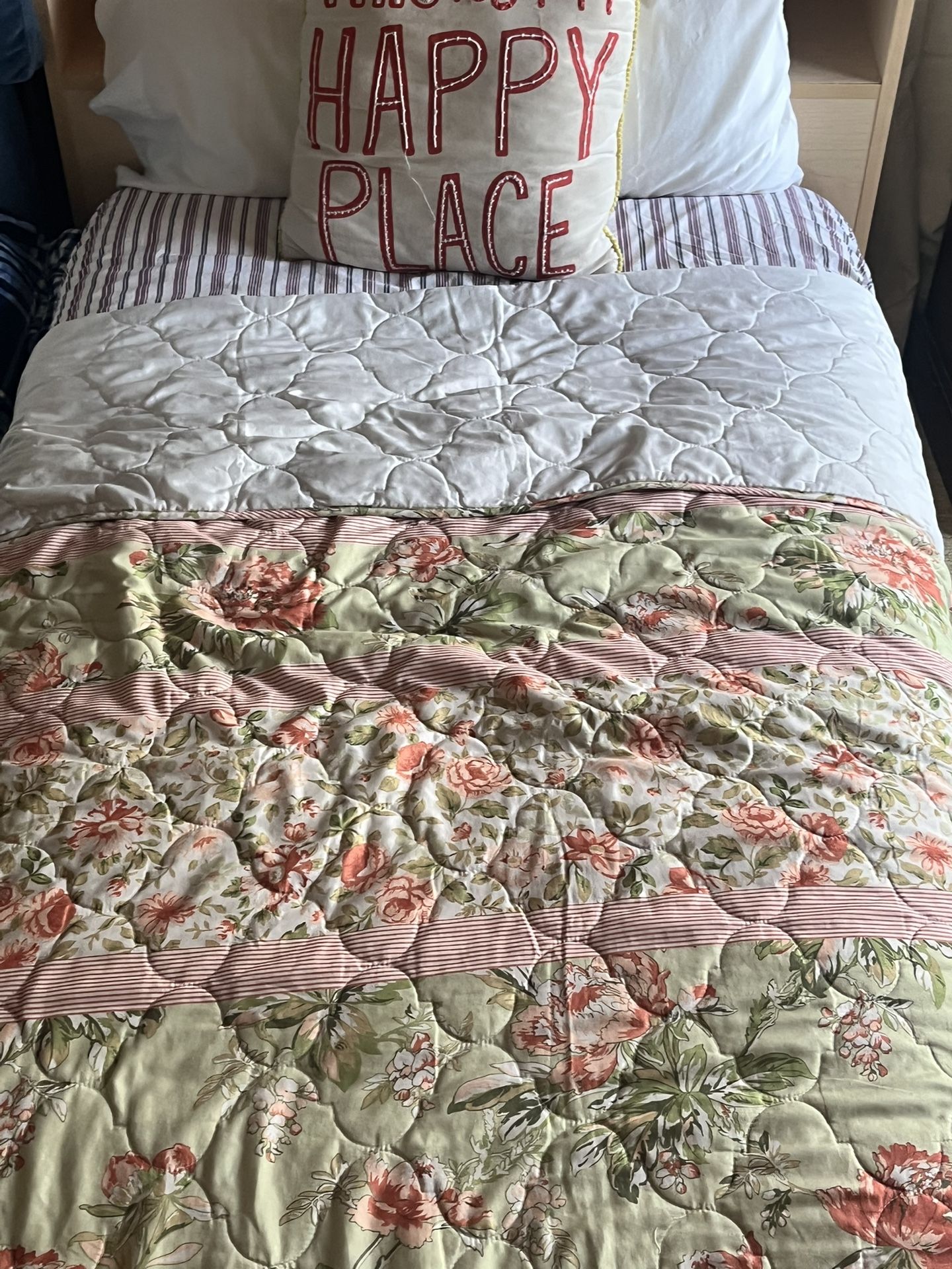 Twin Bed With Mattress