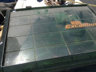 Fishing tackle box by Excalibur