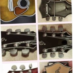 Music musician microphone singer guitars drums belt buckles bolo sold separately SHIPPING Available