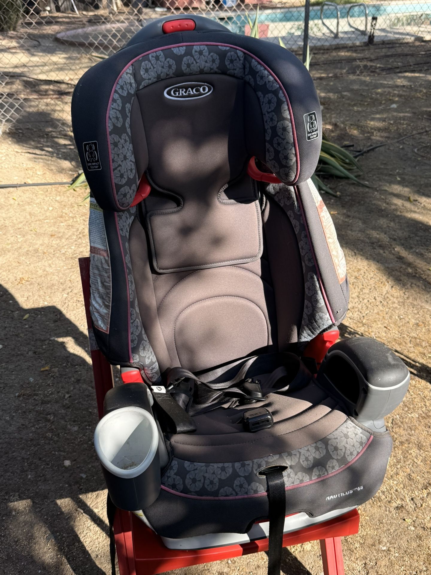 Graco Nautilus 65 Car Seat Used