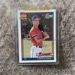 1991 Chipper Jones Rookie Card 