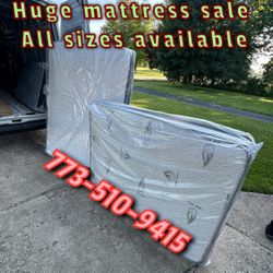 🔥 Big Sale, Brand New Mattresses - We Offer Delivery 🚛