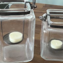 Candle Holders with Tea lights