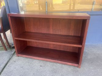 Bookshelf’s And Credenza And Chairs