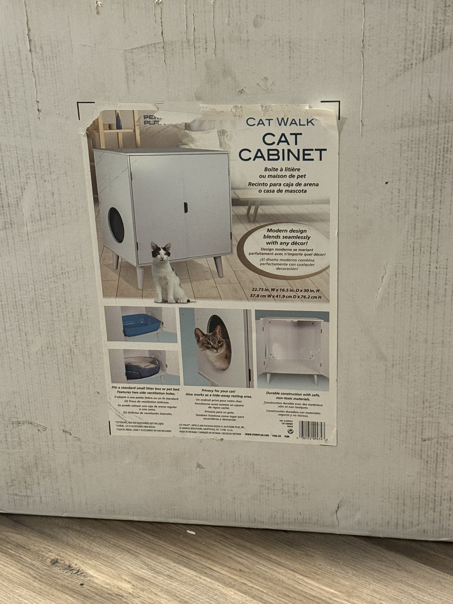 Cat Litter/Hideaway Cabinet