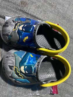 Batman Crocs size 5/6c