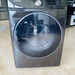 Samsung 7.5 cu. ft. Fingerprint Resistant Black Stainless Electric Dryer 7L
