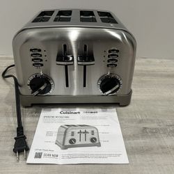 Cuisinart 4-Slice Stainless Steel Toaster