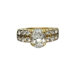 Ring Yellow Gold 18k. Engagement 