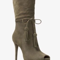 Michael Kors Open Toe Heel Booties Sz 8.5