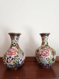 Hand Painted Vases