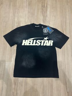 Black and white Hellstar Shirt Size Large