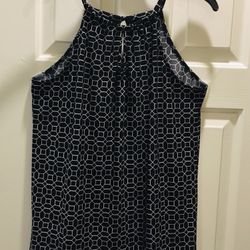 The Limited Women’s Black And White Shirt Top Size Medium