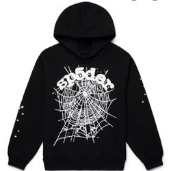 Black Sp5der Hoodie 