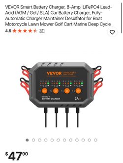 VEVOR Smart Battery Charger