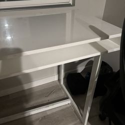 White desk