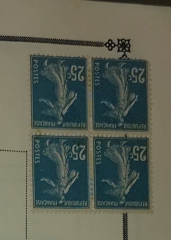 Book Of Stamps Collected All Around World