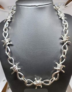 Barbed Wire Necklace, Gentle To Skin 
